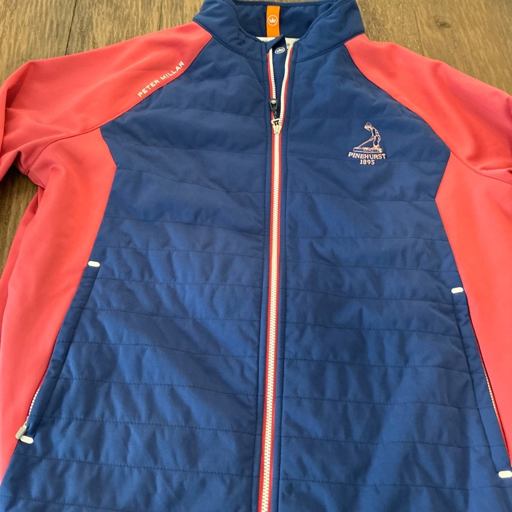 Peter Millar pinehurst Pink Performance Jacket wi… - image 3